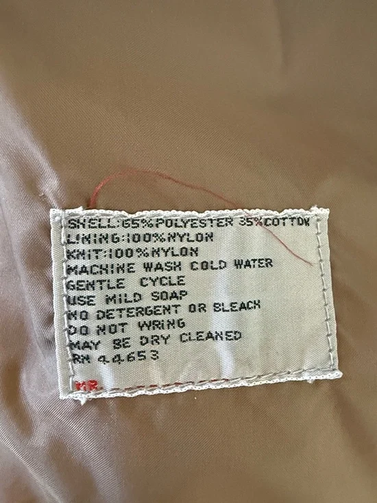 Lacoste Men's Tan Lightweight Raincoat/parka with Green Crocodile Logo - Picture 12 of 12